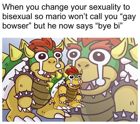 bowser meme|gay bowser person.